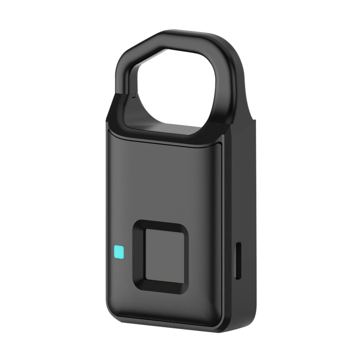 anytek p4 fingerprint lock usb recarregavel inteligente keyless anti theft cadeado mala door lock alarme contra roubo 01