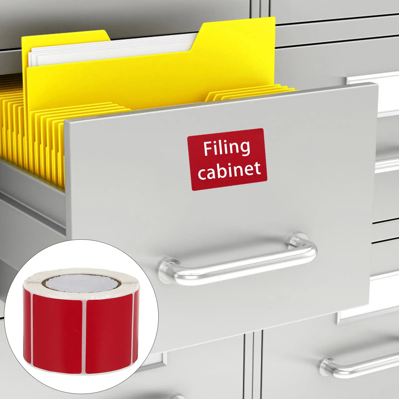 

Colored Thermal Shipping Labels Eco Friendly Nontoxic Odorless No Ribbon Needed Waterproof Oilproof for Thermal Transfer