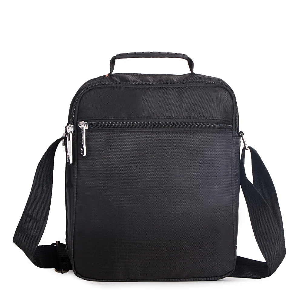 Men Shoulder Bag Business Fashion Messenger Casual Handbags Travel Black Waterproof Crossbody Flap High Quality 3392-1