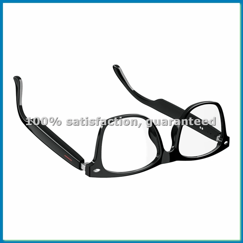 

Умные очки E13, беспроводные очки Bluetooth 5.0 с наушниками, громкая связь, музыкальная фотография, черный + прозрачный A-ABFT