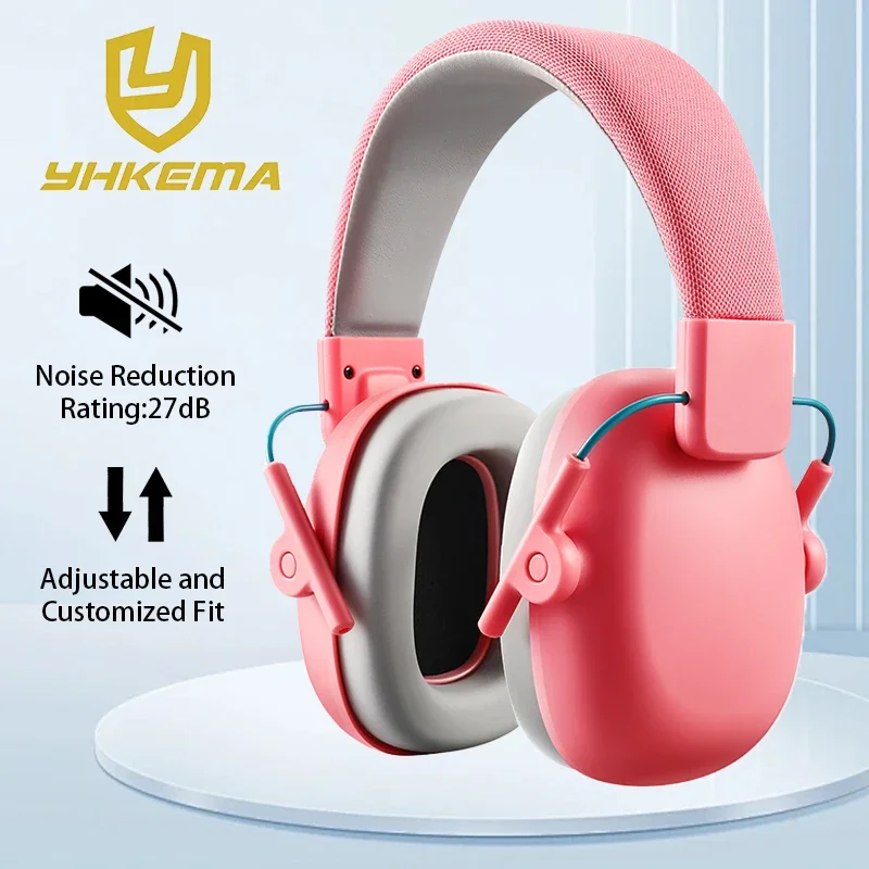 Protectores auditivos para niños de nueva generación, auriculares con cancelación de ruido para autismo, orejeras de protección de 26dB, protectores