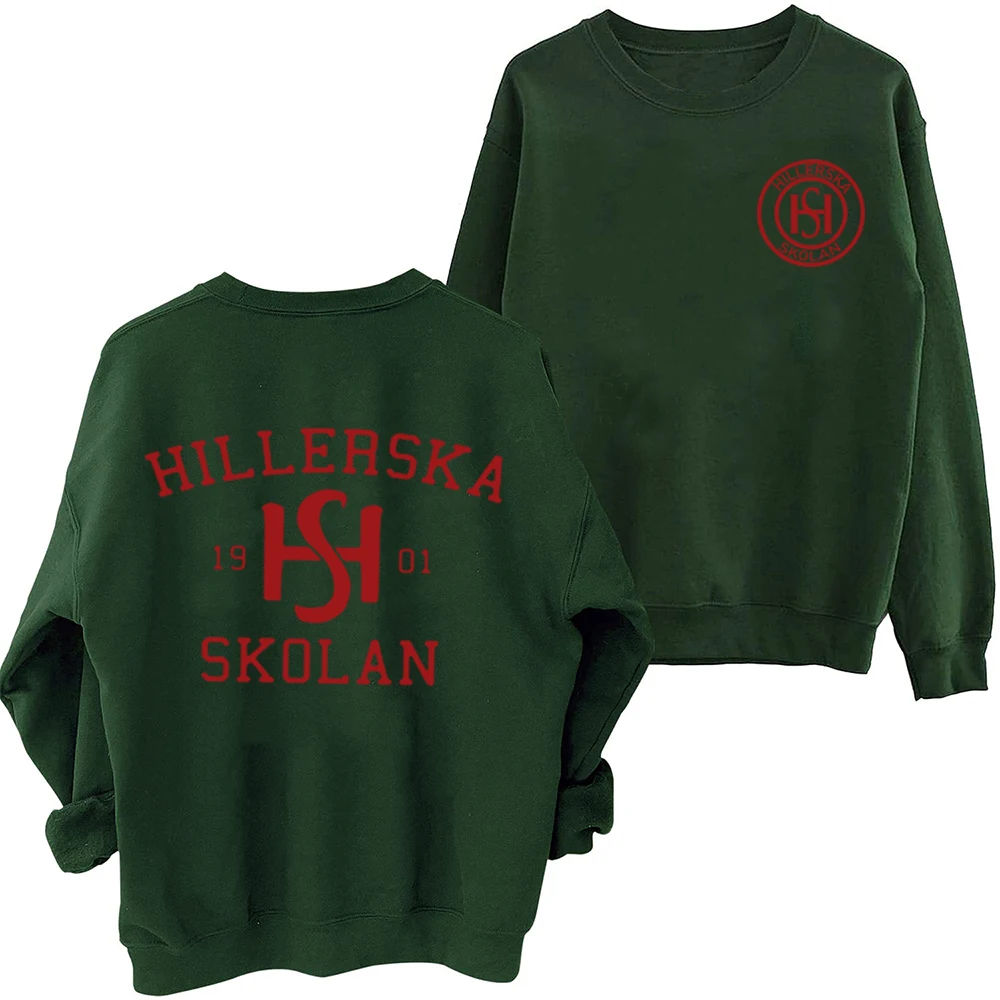 Young Royals Hoodie Retro Hillerska Skolan Sweatshirt Wilhelm and Simon Tv Show Trendy Hoodie Unisex Long Sleeve Top Oversized