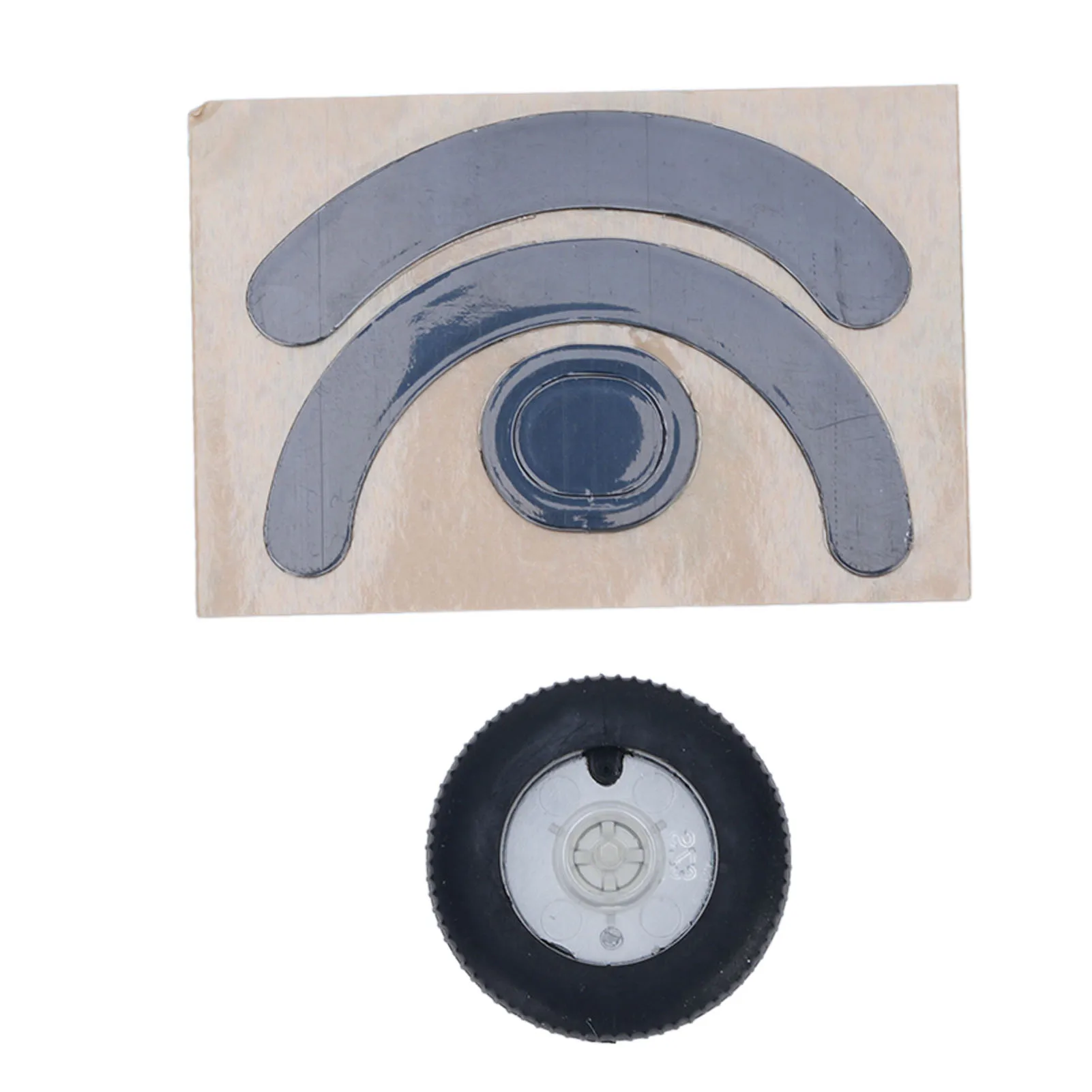 Mouse Wheel Replacement Black Mouse Roller Scroll with Anti Slip Foot Sticker for Logitech G403 G603 G703
