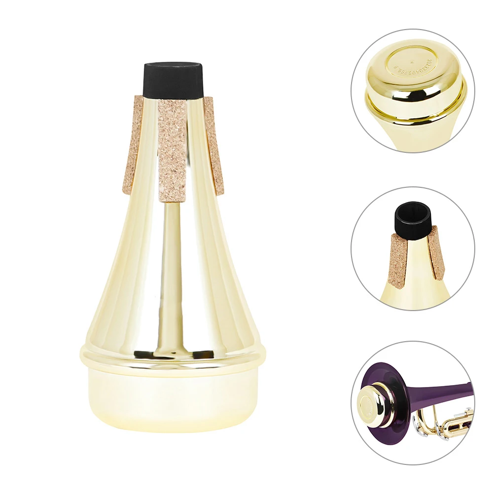 

Trumpet Mute Trombone Sound Absorber Straight Training Tenor Holder Student Instrument