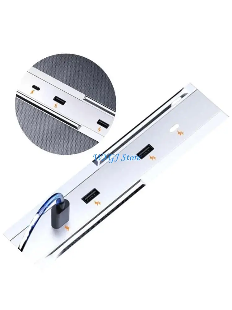 

37JE 65W Fast Charging Suitable for Car 3+ Highland Center Console Adapter Docking Station Glove Box USB Shunt Hub Splitter