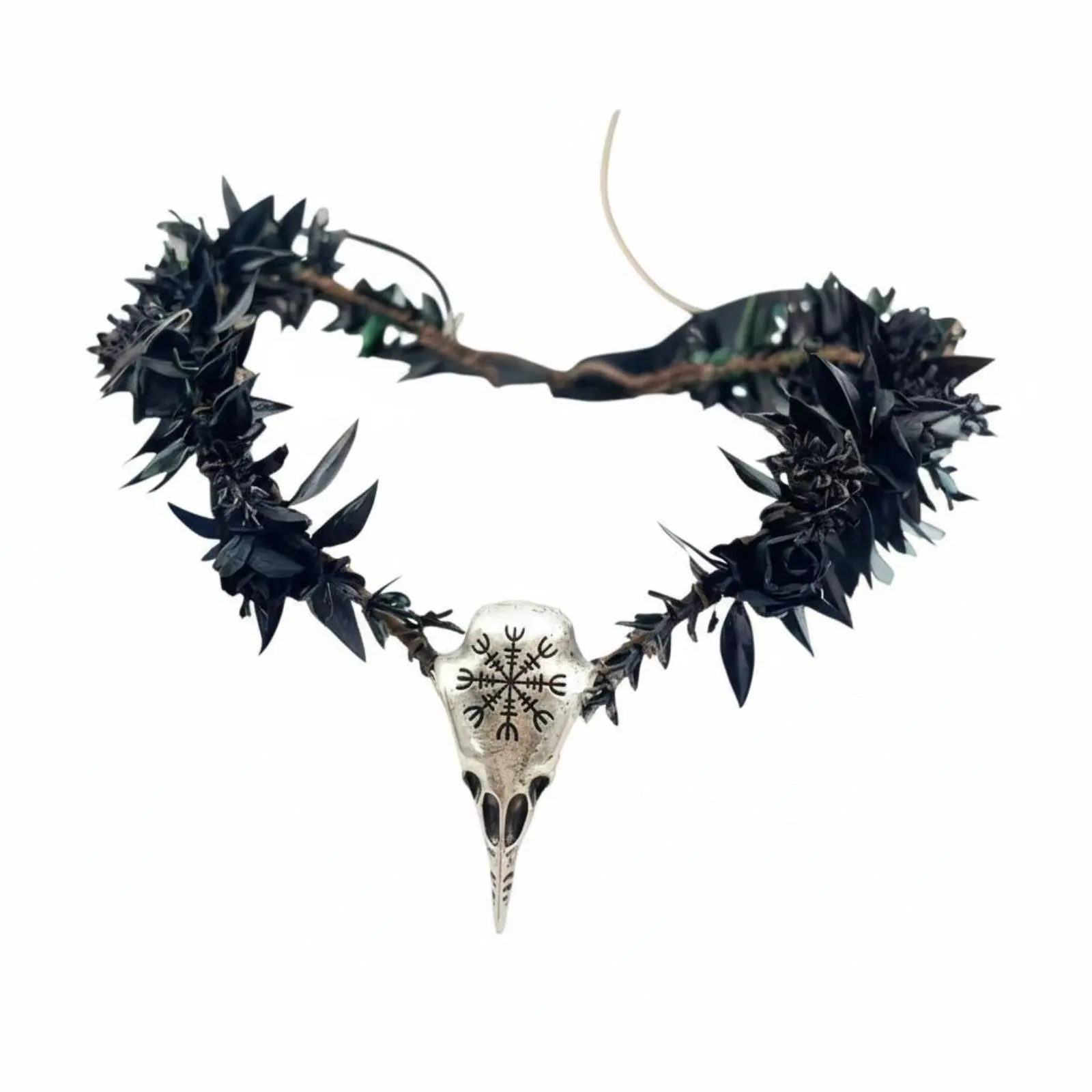 tiara-de-flores-elegante-escura-inspirada-na-natureza-acessorio-de-cabelo-vintage-de-elfo-para-mulheres-no-halloween