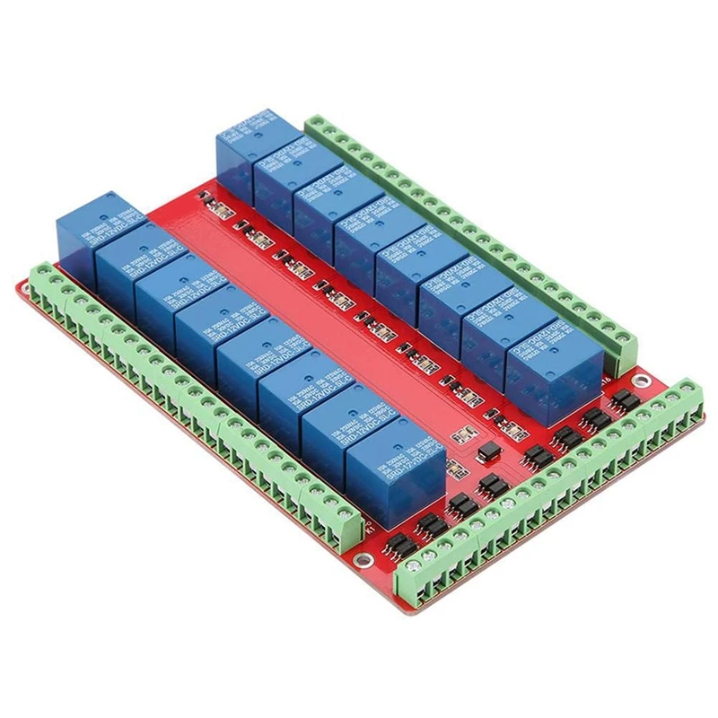 24V 16-Channel Relay Control Module Isolated 16-Channel Relay Control Module Interface Boards