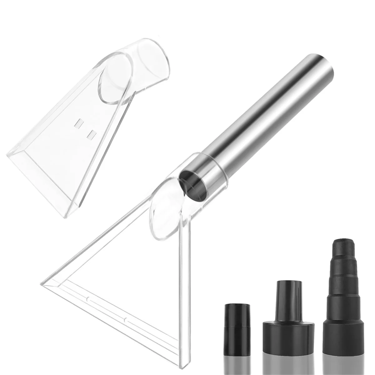 ELV-accesorio de limpieza de alfombras para estofados, varita de mano con cabezal de visualización, herramienta manual con cabezal de vacío para detalles automáticos, grande y