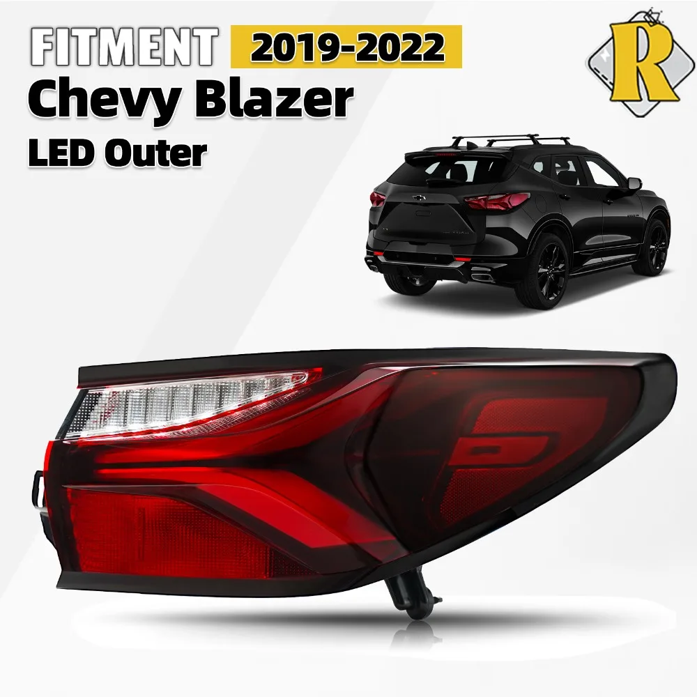 

Задний внешний светодиодный фонарь стоп-сигнала для Chevrolet Blazer 2019-2022, правый (пассажирский)