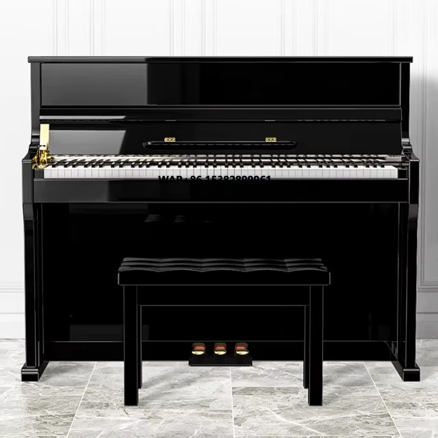 

Terrence S71 88 Keys Heavy Hammer Professional Grade Beginner-Friendly Vertical Electric Piano for Home Use Upright Piano Design