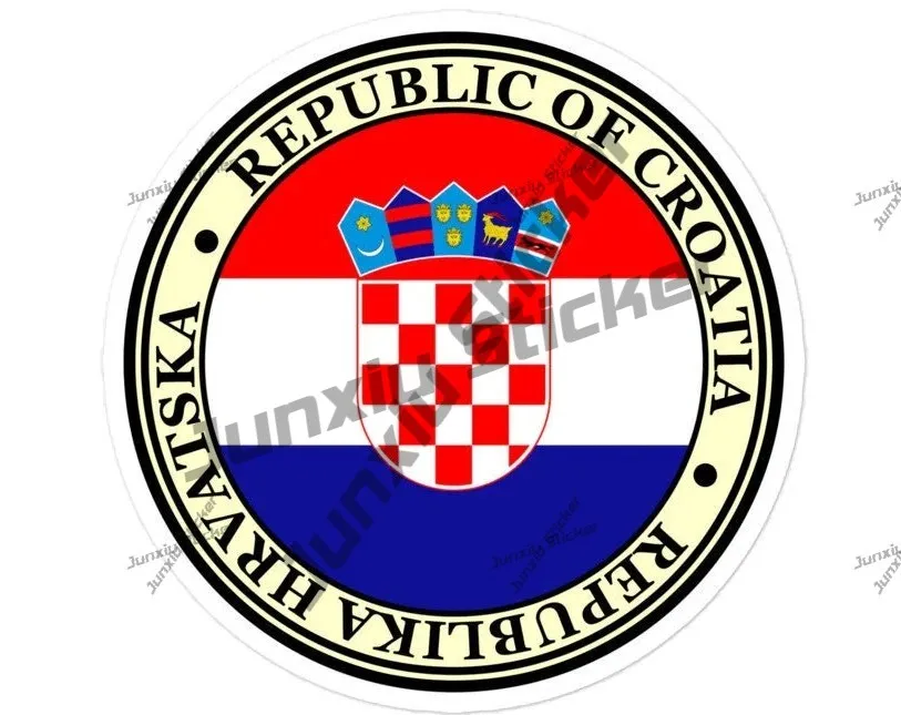 

Croatia Flag Stamp Stickers Vibrant And Durable Decals To Showcase Your Croatian Pride Suv Fine Decal Accessories Cover Decor