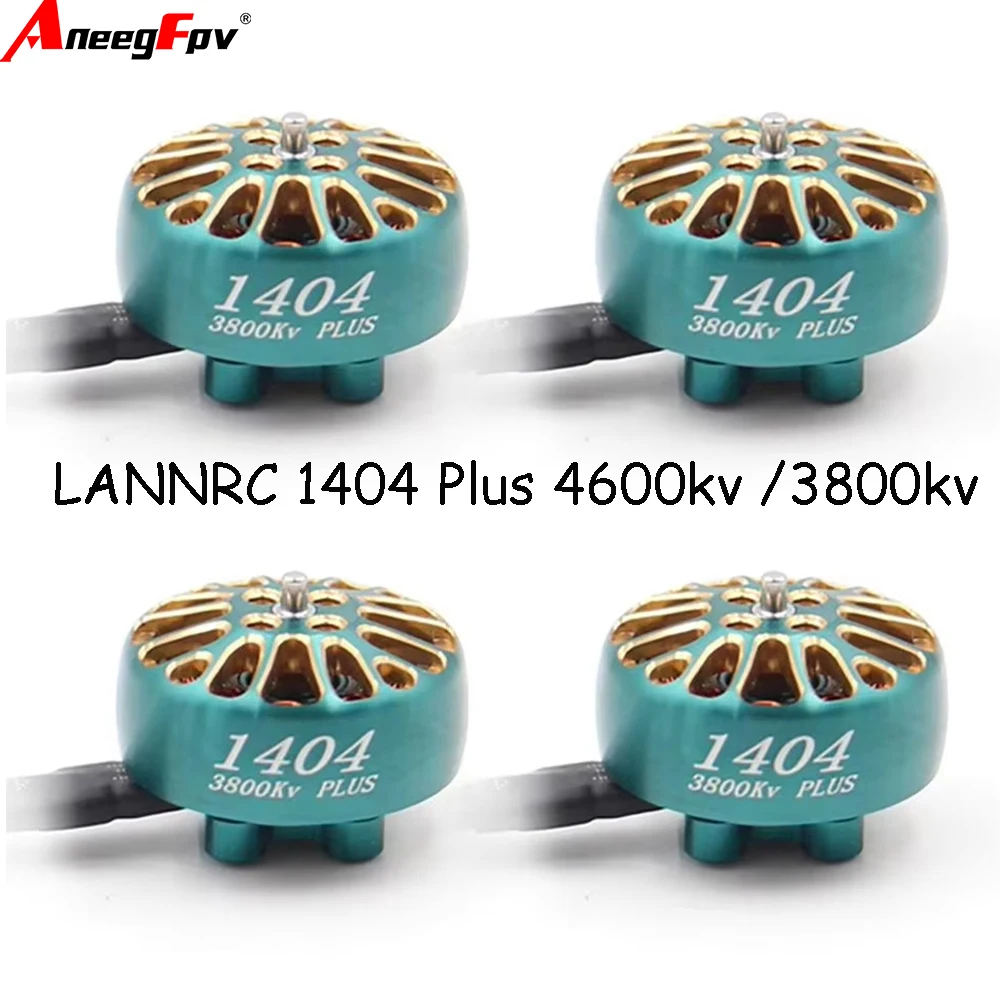 

LANNRC 1404 Plus 4600kv 3800kv 4s 6s Mini Brushless Drone Motor High Power Thrust Fpv Drone Uav Kit for Mini Rc Drone