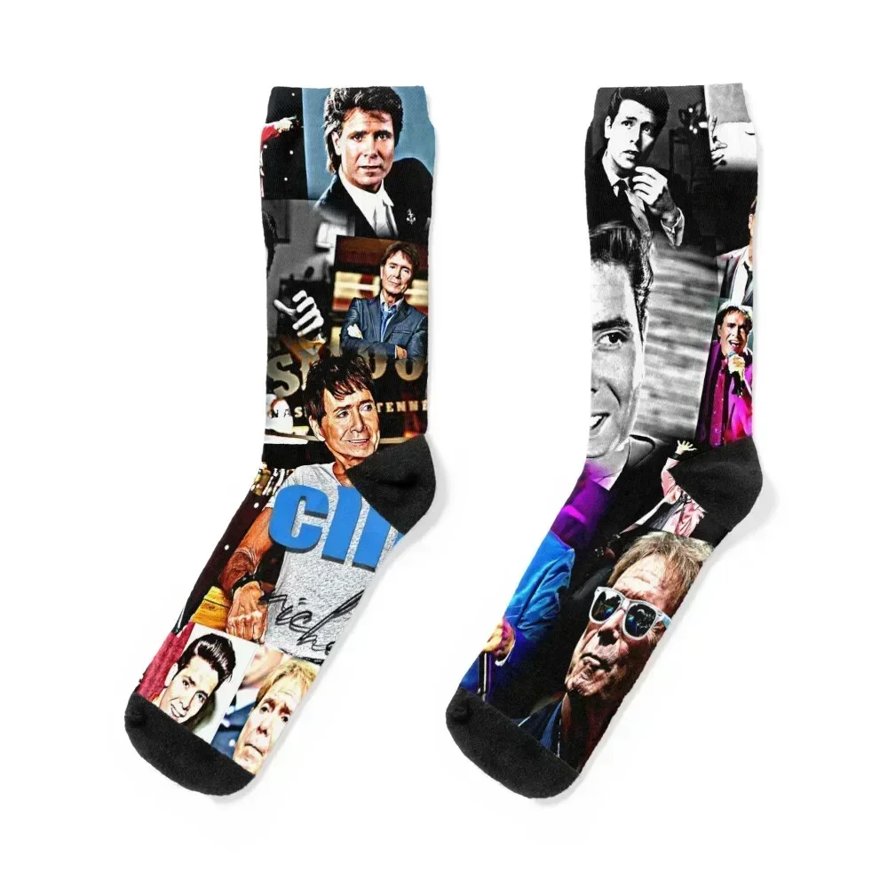cliff richard Socks funny gifts basketball designer brand Male Socks Women's