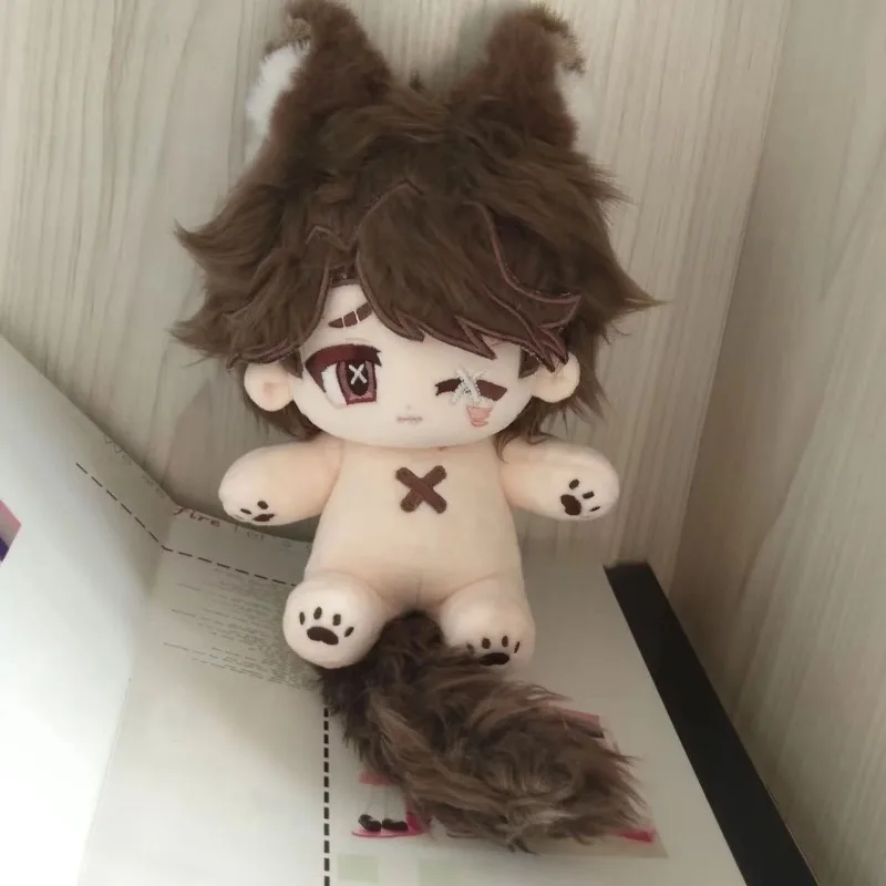 Jeu d'anime IdentityV Matthew peluche 20 cm poupée en coton mignon habiller les jouets en peluche sont des cadeaux de collection pour adultes et enfants
