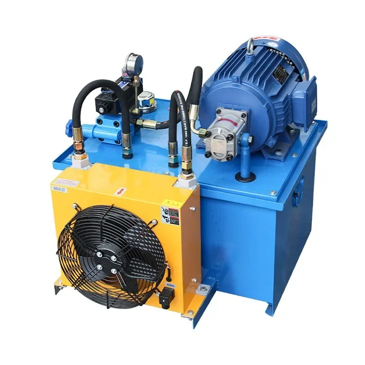 

Hydraulic pump station Air-cooled cooling cylinder Pump station Press