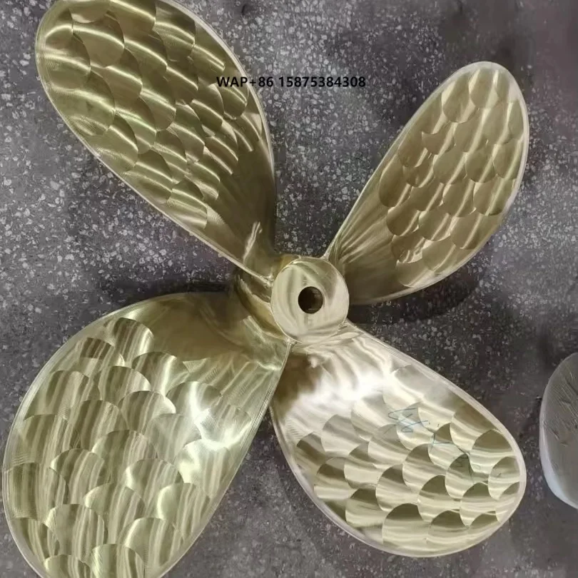 

Chinese Factory CCS Certification Large 4 Blades Boat Ship Marine Part Screw Propeller for Sale