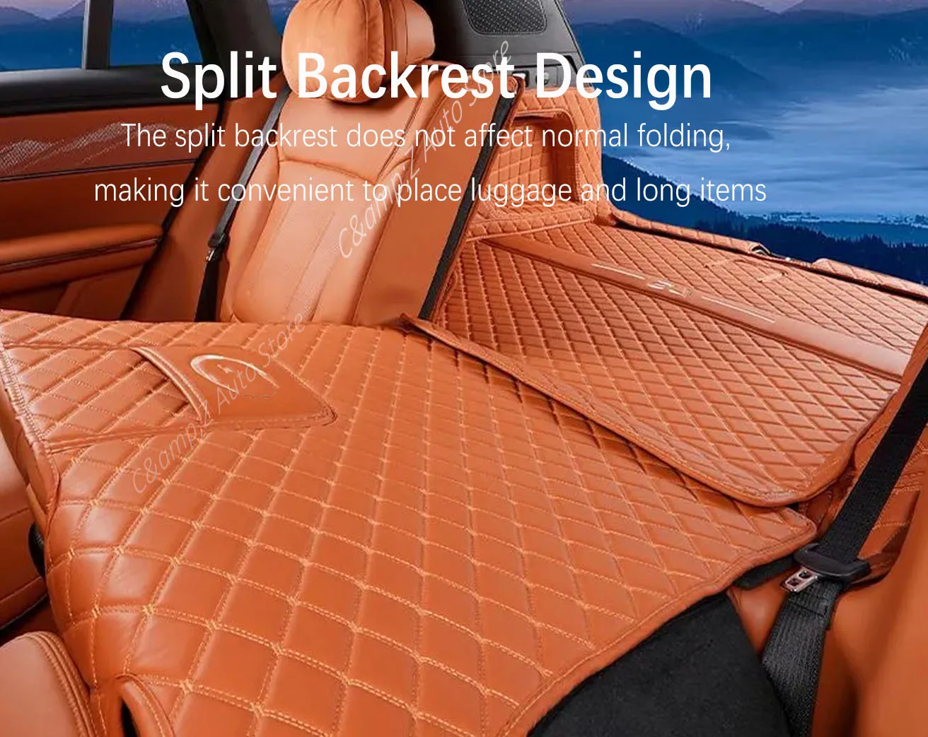 Car Rear Trunk Mats For GAC GS7 Trumpchi S7 2025 2026 2027 Leather Storage Cover Cargo Interior Decoration Pads Auto Accessories
