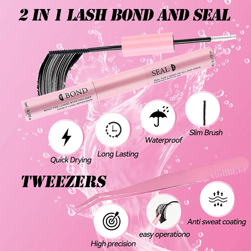 Eyelash Bond And Seal For Diy  - огляд і ціна Waterproof Mascara Wand