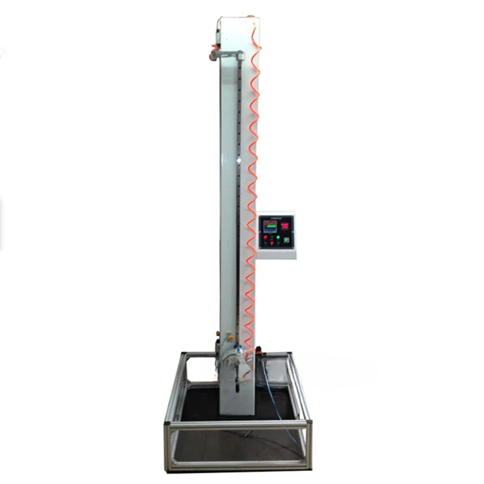 Drop testing machine,   platform, directional controlled drop testing machine manufacturer