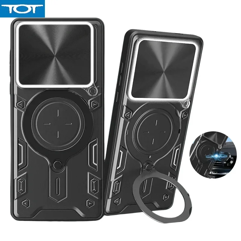 

Shockproof Armor Slide Camera Protection Case For Xiaomi 14T Pro 5G Ring Stand Cover For Xiaomi14T Mi14T 14 T T14 Pro 14TPro