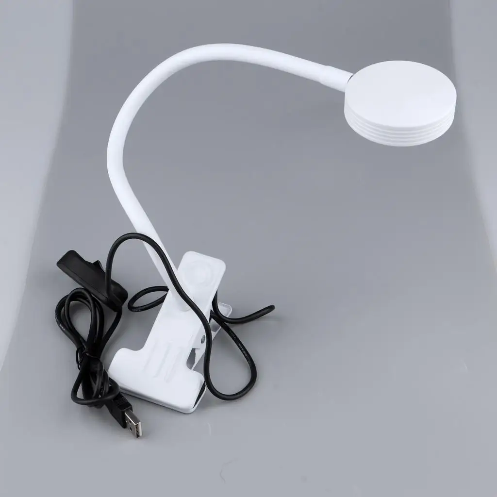 

Лампа для чтения, бровей с USB-зарядкой и настольным зажимом для бровей//маникюра/удлинителя