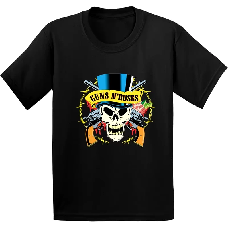 2pcs Rock Band Gun N Roses Patches for Clothes Heat Transfer Thermal Sticker DIY T shirt Iron on Woman Jackets Fashion Appliqued