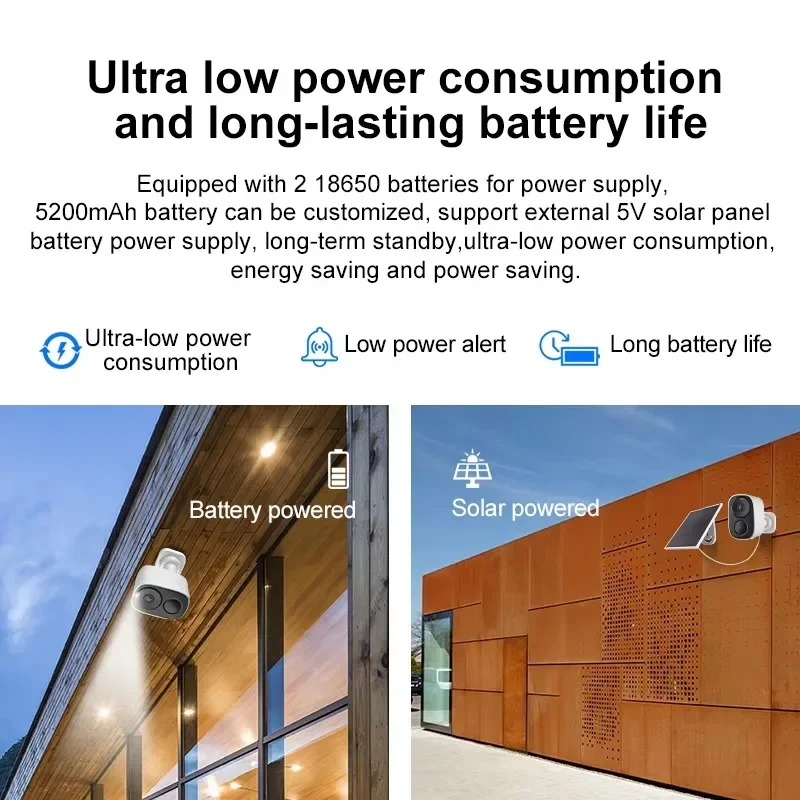 2.4G 5G WiFi Solar Camera Outdoor 3MP Wireless Surveillance Cam Human Detection IP Cam CCTV 2K Solar Security Camera