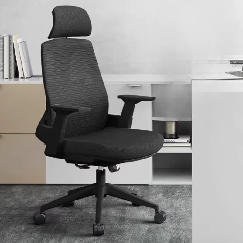 Design Italian Nordic Office Chair White Europe Luxury Swivel Mobile Office Chair White Leather Sillas De Oficina Furniture