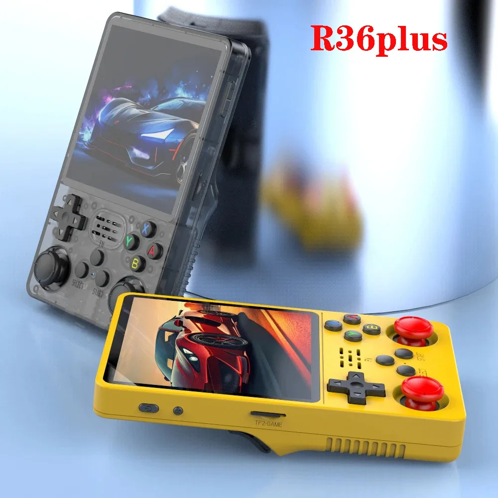 

Портативная игровая консоль FLLAPT R36plus в стиле ретро, 4,0-дюймовый IPS-экран, поддержка Wi-Fi, 26 эмуляторов/разрешение mp4, 720*720 15000 + игры