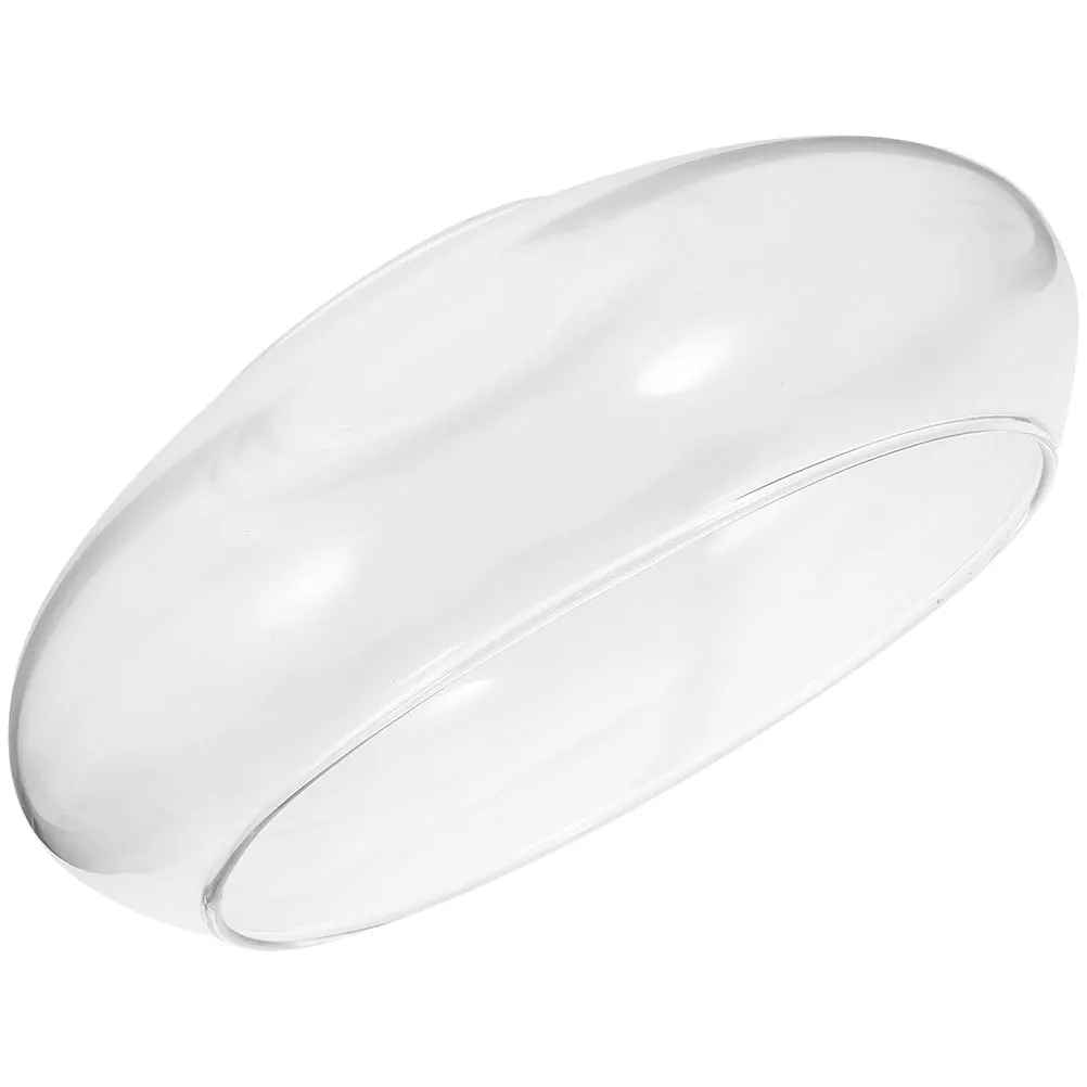 

Glass Succulent Pot Clear Hydroponic Container for Small Plants Decorative Fish Bowl Tabletop Terrarium for Office Home Balcony