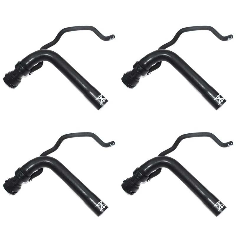 

4X Car Upper Coolant 3-Way Radiator To Pipe To Expansion Tank Hose Pipe For A4 2002-2006 8E0121101