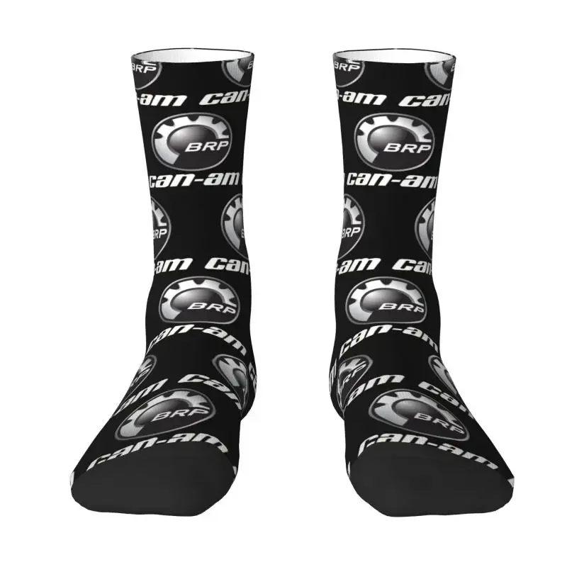 

Novelty Printed BRP ATV Can Am Socks for Women Male Men Stretch Summer Autumn Winter Crew Socks