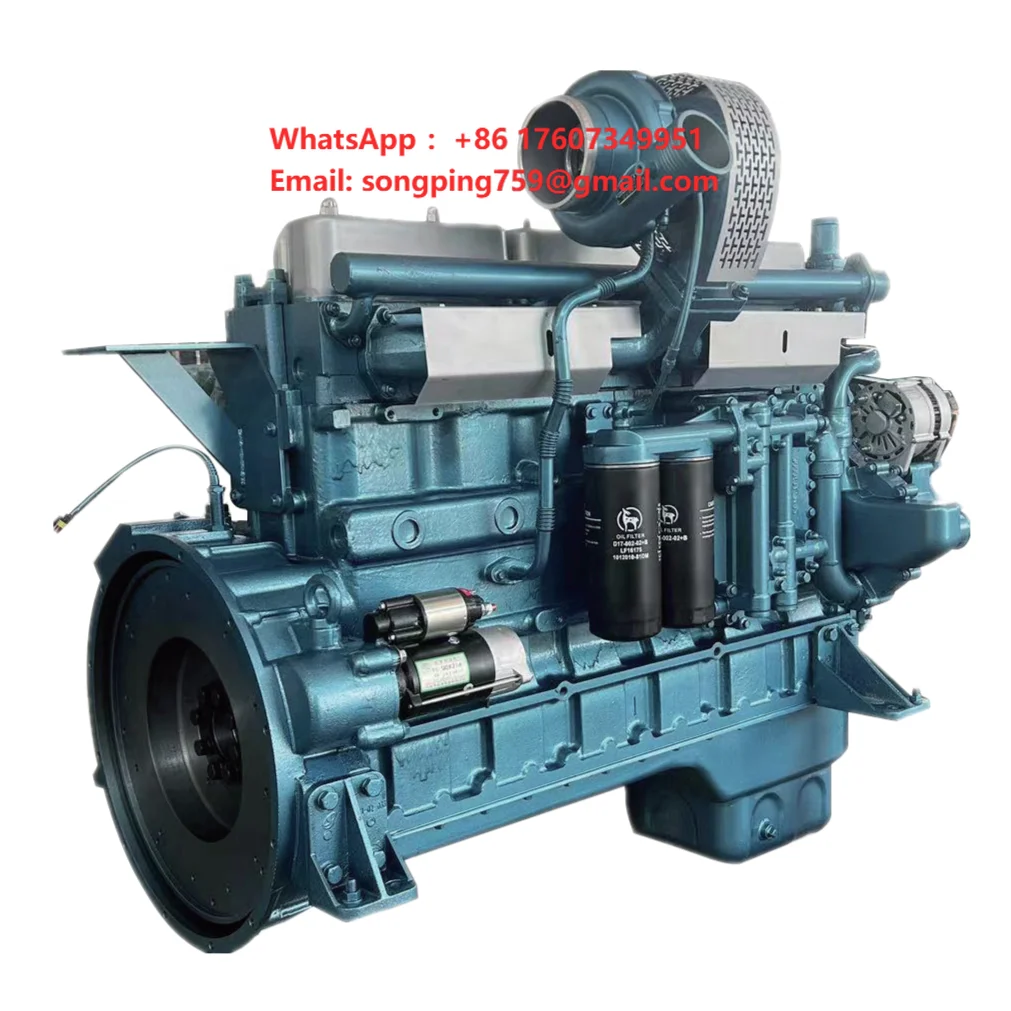 308KW 385KVA Cost-effective 24V Electric Start 4 Stroke 220V Diesel Engine Assembly for Standby Power Application