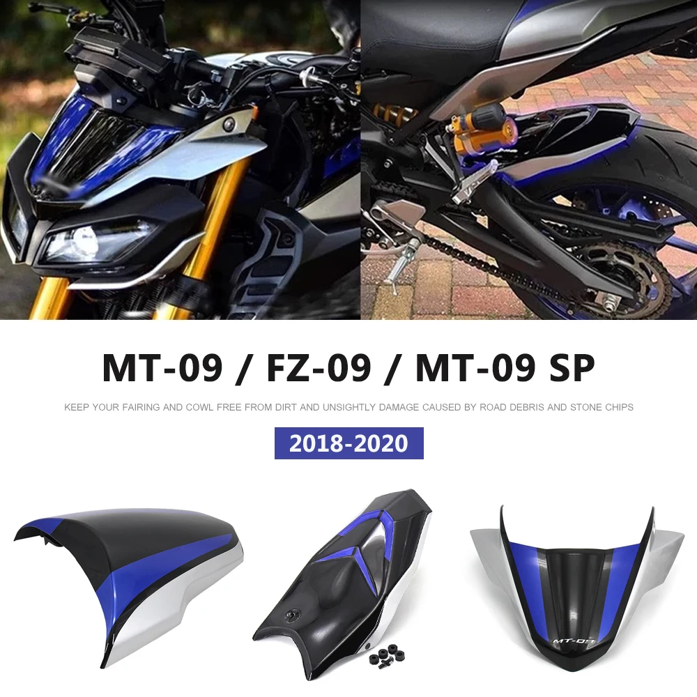 

2018-2020 MT-09 SP Rear Passenger Seat Cover Front Windshield / Fairing Fender Motorcycle Seat Cowl FOR YAMAHA FZ-09 MT09 SP
