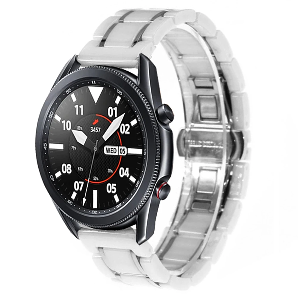 الفرقة لساعة سامسونج جالاكسي 3 حزام 45 مللي متر 41 مللي متر الفاخرة السيراميك الأعمال سوار نشط 2 40 مللي متر 44 مللي متر/ساعة جالاكسي 46 مللي متر 20 مللي متر 22 مللي متر #3