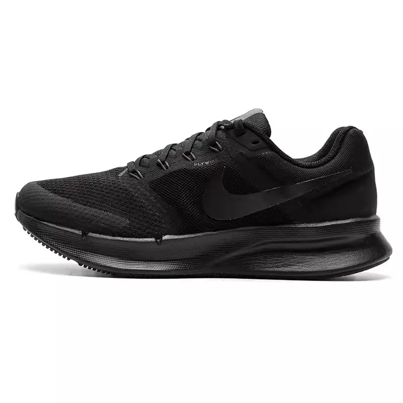 Nike men's shoes new RUN SWIFT 3 flying line sneakers Lightweight breathable training running shoes cushioned running shoes blac