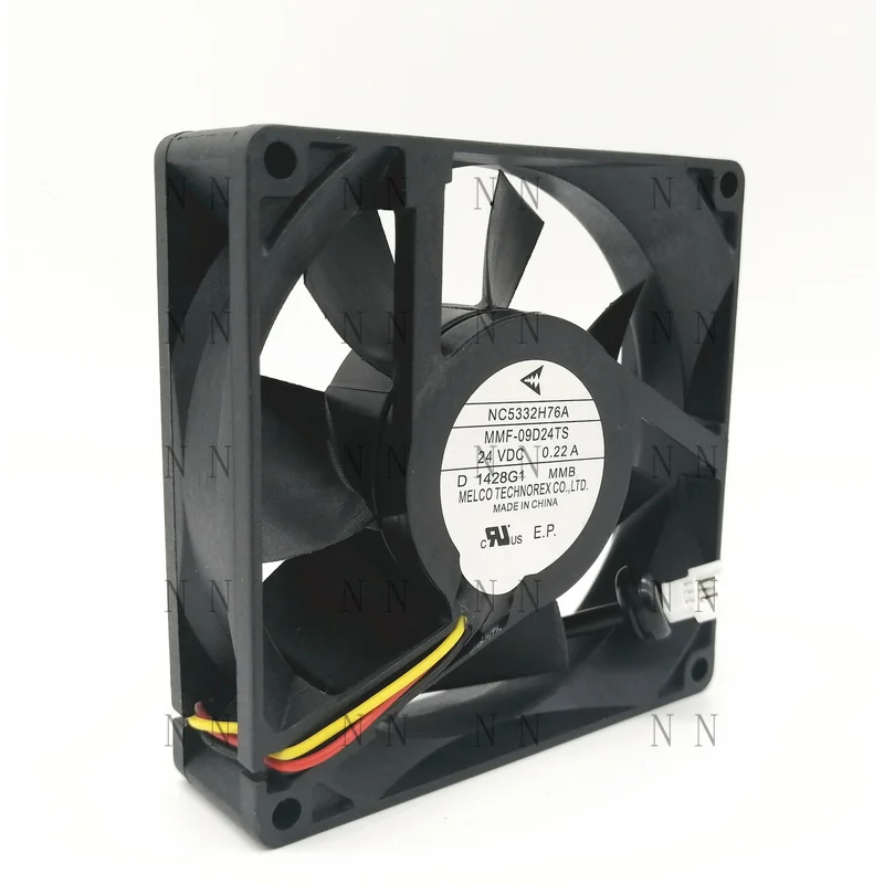 WEP FOR Mitsubishi driver fan NC5332H76A MMF-09D24TS-MMB 24V 0.22A 3-pin 9025 9CM