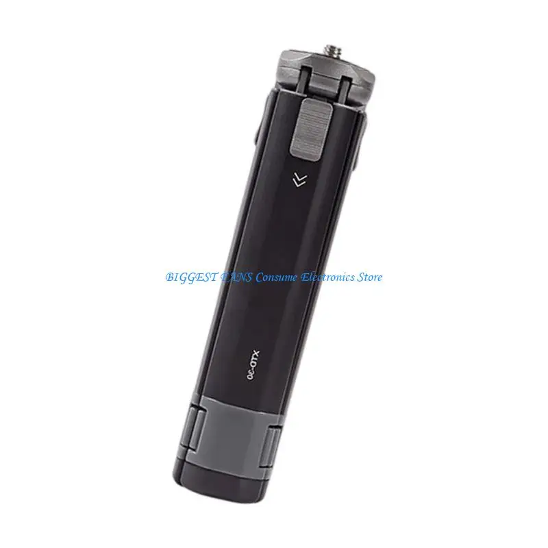 Tripé extensível dois estágios com base calçados duplos e frios da base escorregamento para fotografia vlog