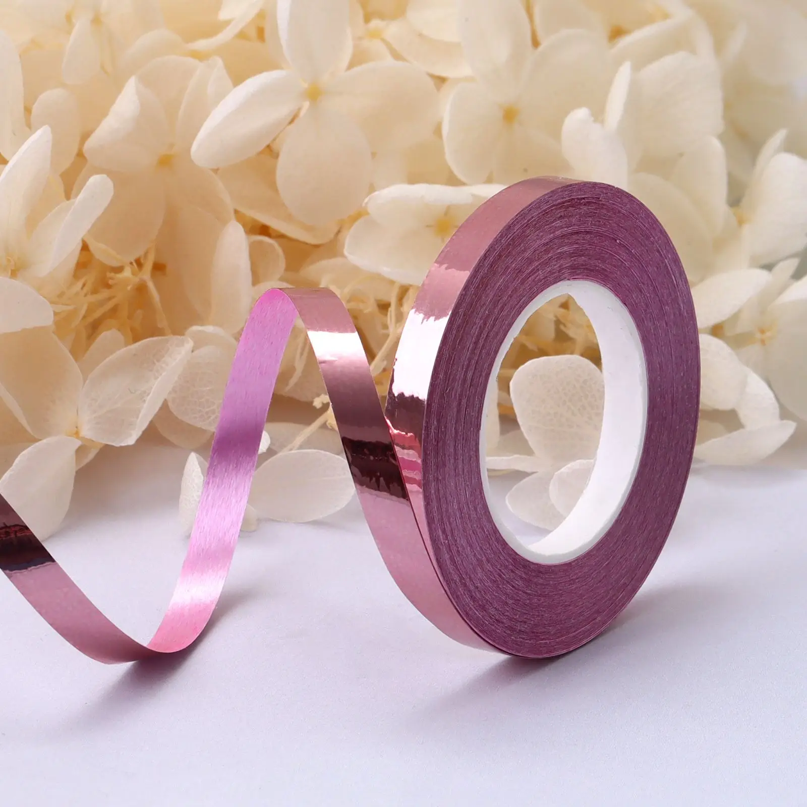 10 Meter/Rollen 5 mm Ballonband, Party, Geburtstag, Hochzeit, Zubehör, Laser-Ballonkette, Satinbänder, Basteln, DIY, Party-Dekoration