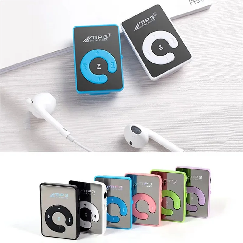 Lightweight Travel Audio Player Mini MP3 Player Portable Walkman HiFi Portable Audio Playback Outdoor Running Walkman Device Kit