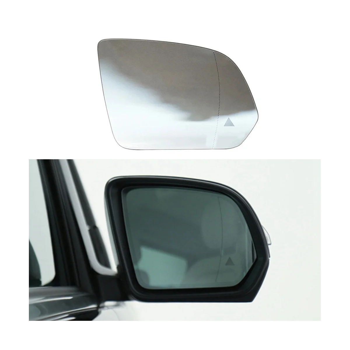 

Car Auto Heated Blind Spot Warning Wing Rear Mirror Glass for - V Class W447 2016-2020