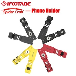 IFOOTAGE Phone Tripod Mount Adapter,Universal Smartphone Tripod Mount with Cold Shoe,360° Rotatable Phone Holder
