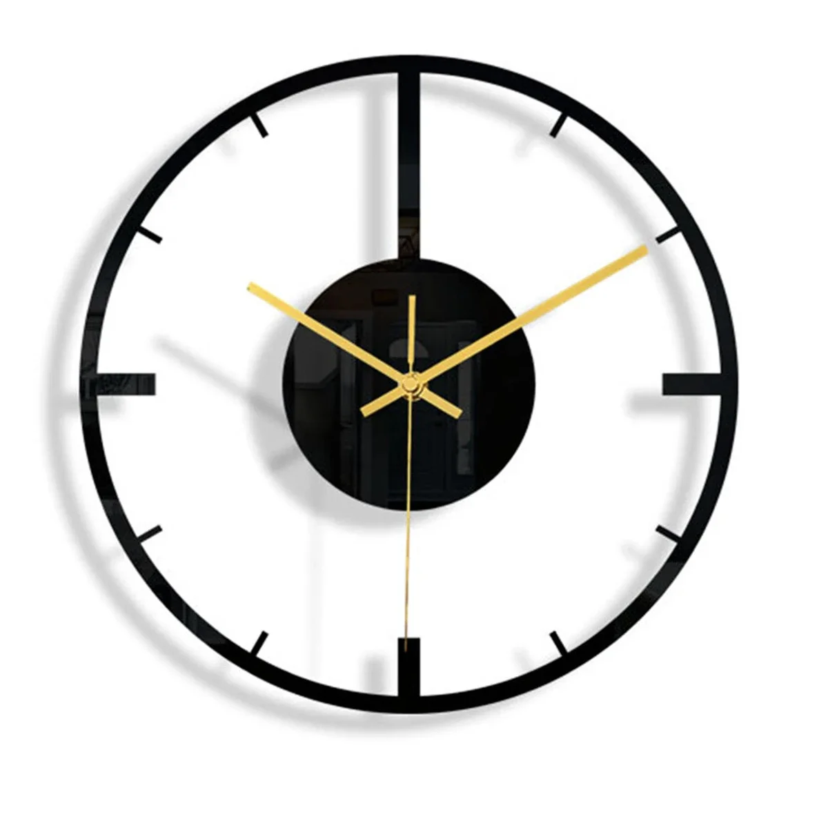 30x30cm Acrylic Wall Clock Decorative Acrylic Wall Clock Acrylic Clock Battery Operated 30x30cm Size Acrylic Dial