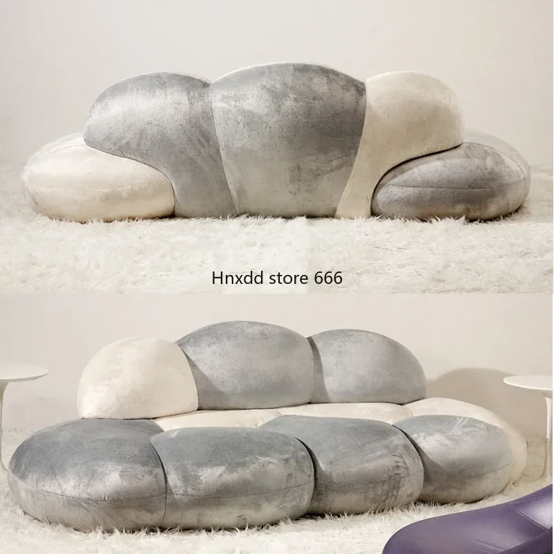 Cloud sofa model room exhibition hall reception leisure art sofa chair