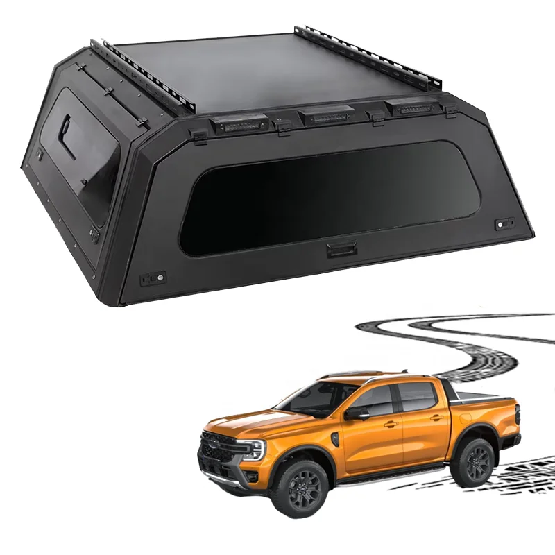 Pickup Steel Hardtop Topper Camper Kitchen Slide Extraction Canopy For Ford-ranger