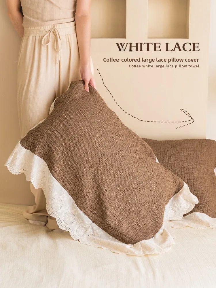 

Наволочки Asight из чистого хлопка, предотвращающие жирность кожи головы, роскошные, из хлопковой ткани, нескользящие, для одного человека, комплект из двух штук