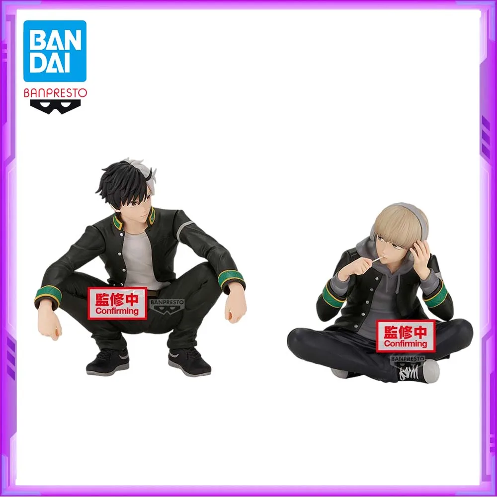 

Original BANPRESTO WIND BREAKER Chatting time Sakura Haruka KAJI REN PVC Anime Figures Action Figure Model Toys Gift