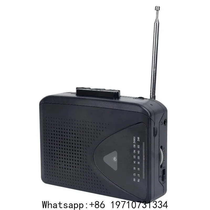 Cassette Player Walkman Cassette Player Portable  Speaker Multiple Power Supply Methods AM/FM Radio Function for Music Lovers