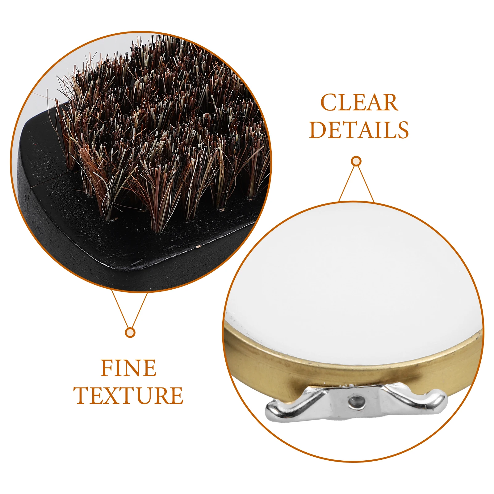 

6pcs Kit Care Brush Set Portable Durable Small Lightweight Travel Tube Case For Men Wedding Gift