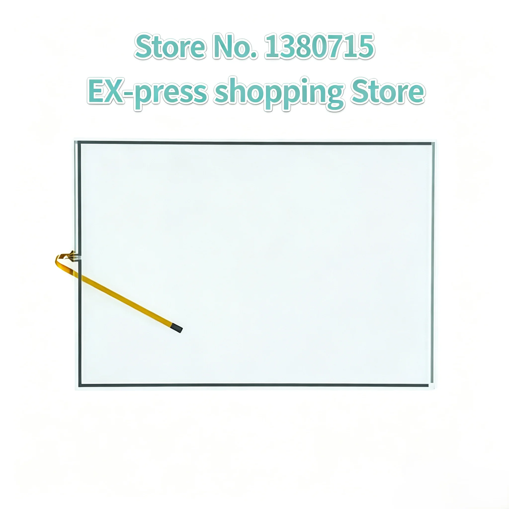 T010-1201-X131 Touch Screen Glass Digitizer 1201-250 ATTI 15 Inch 4-Wire Resistive Touch Panel Replacement